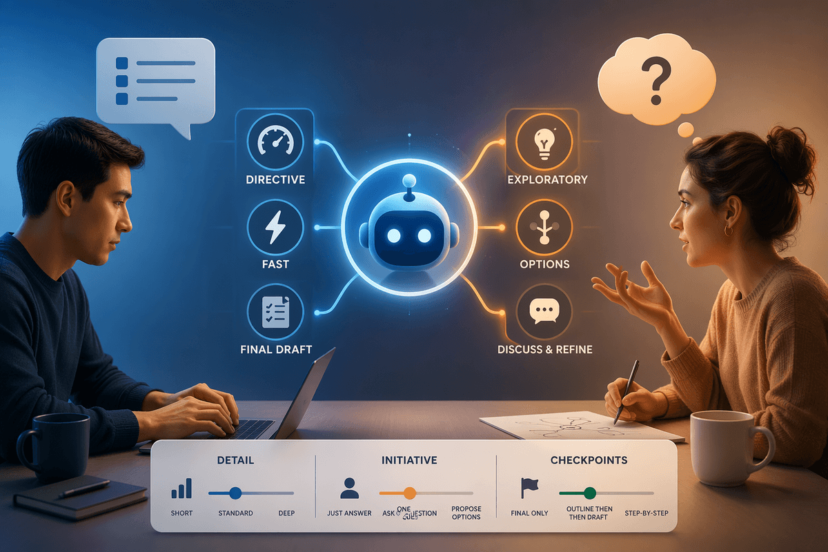 Smart Assistants Adapt to User Collaboration Styles