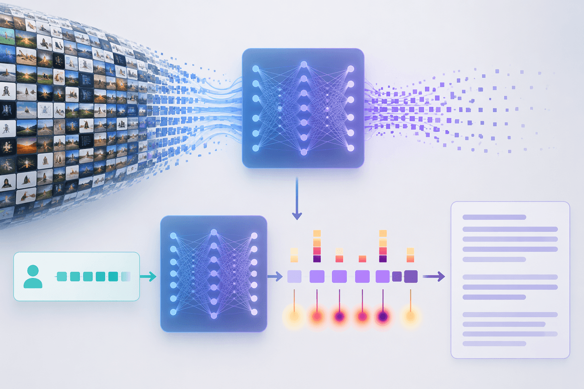 How modern AI “learns”: training, prediction, and feedback loops