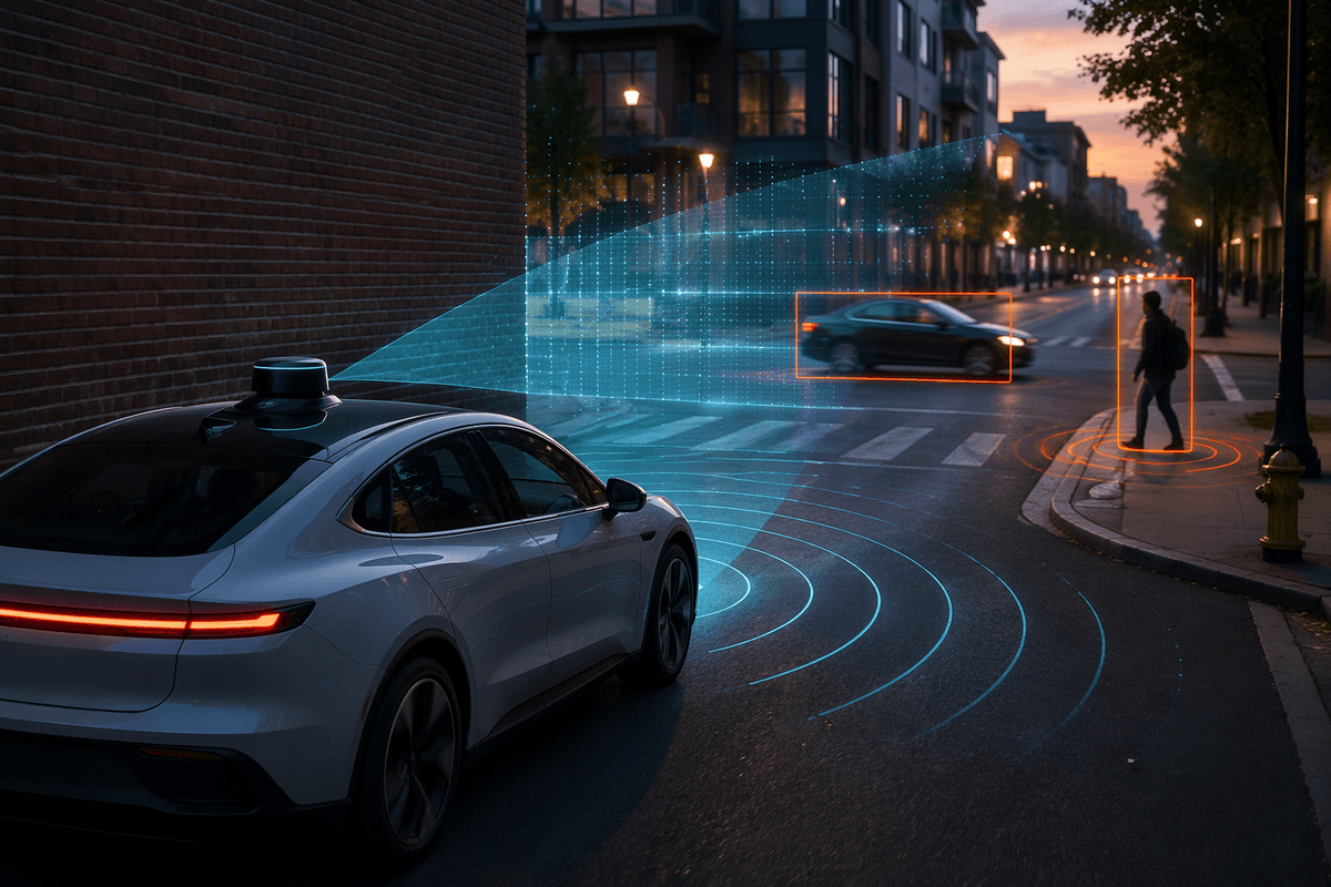 Helping Self Driving Cars See Around Corners